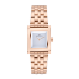 Square Analog Link Rose Gold