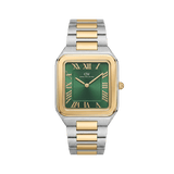 Square Analog Emerald Two Tone
