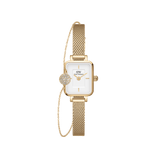 Quadro Mini & PavÃ© Crystal Gold Set
