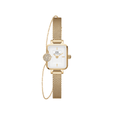 Quadro Mini & PavÃ© Crystal Gold Set