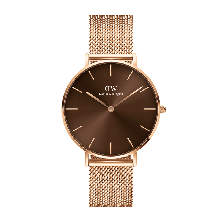 Petite Amber Rose Gold