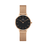 Petite Melrose Black Rose Gold