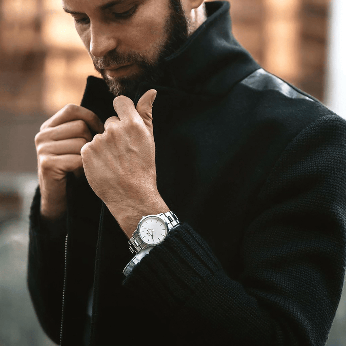 Real silver 2025 watches mens