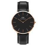 Classic Sheffield Black Rose Gold