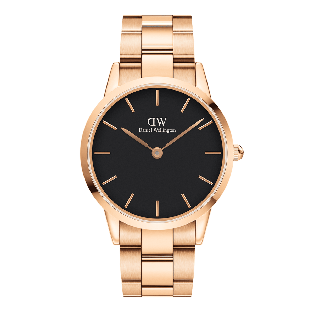 Daniel Wellington Women\'s Watch Quartz Rose Gold 36mm Black Dial Nylon Strap Classic Glasgow rose gold/white 36mm | Daniel Wellington main image 4