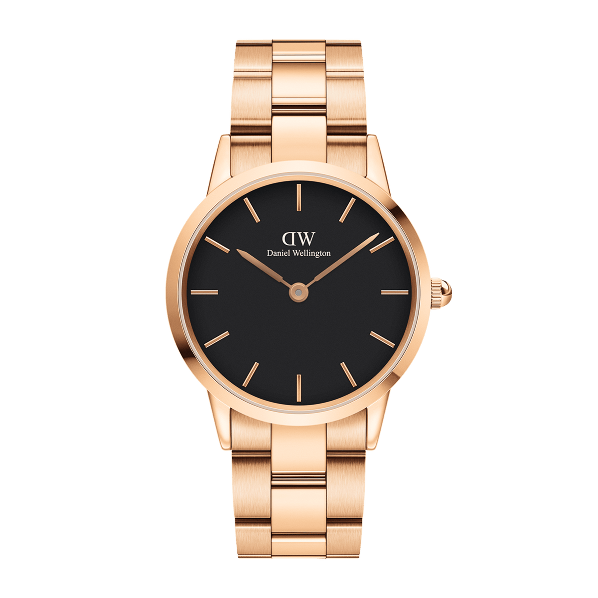 Daniel wellington sales black and gold
