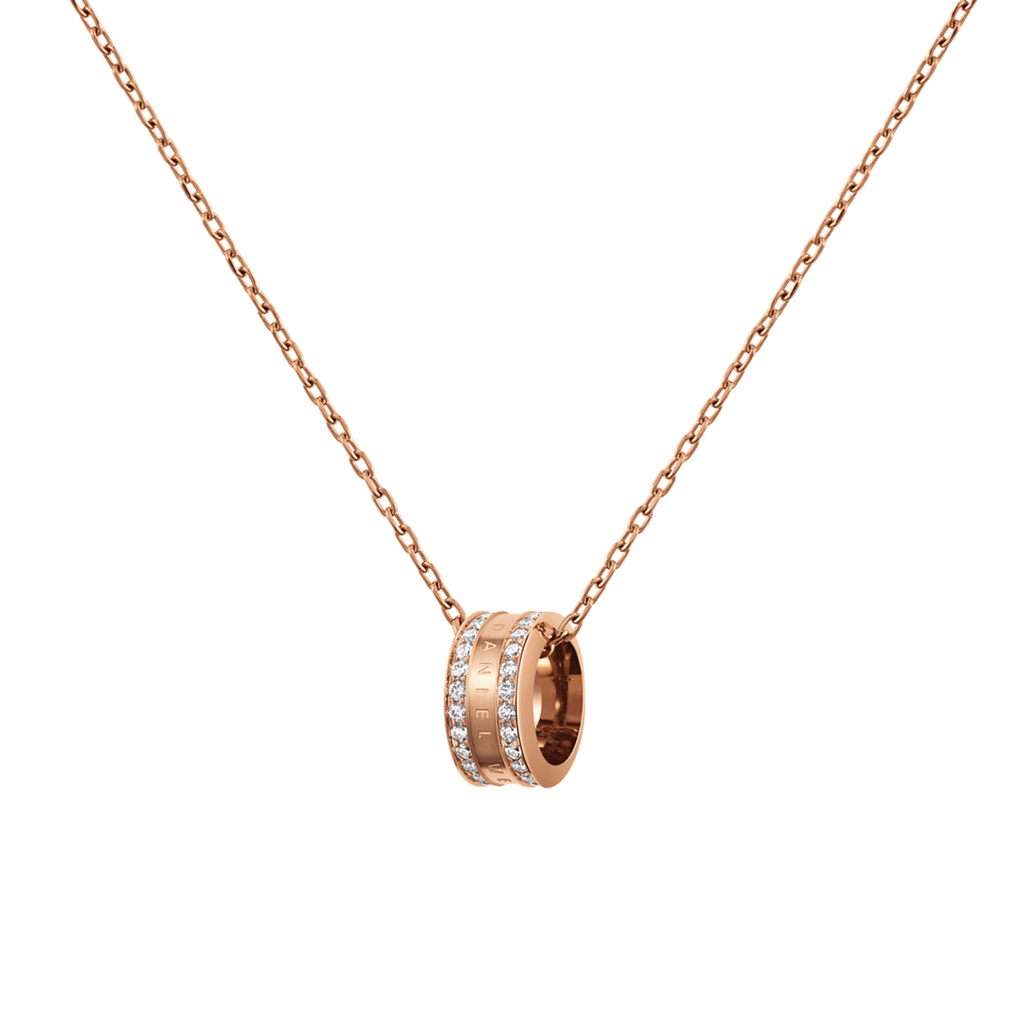 Elan Lumine Necklace Rose Gold