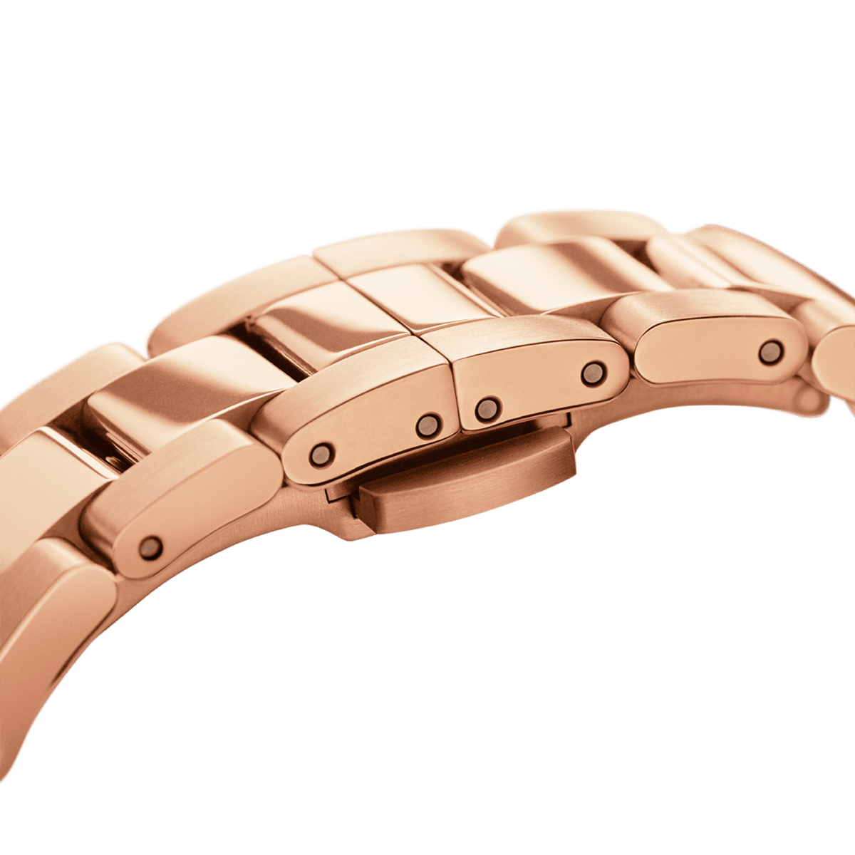 Iconic Link Watch in Rose Gold with Black dial 36mm DW