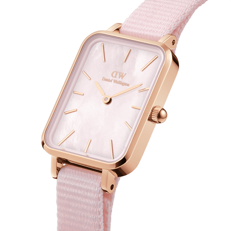 Quadro Coral Pink MoP Rose Gold
