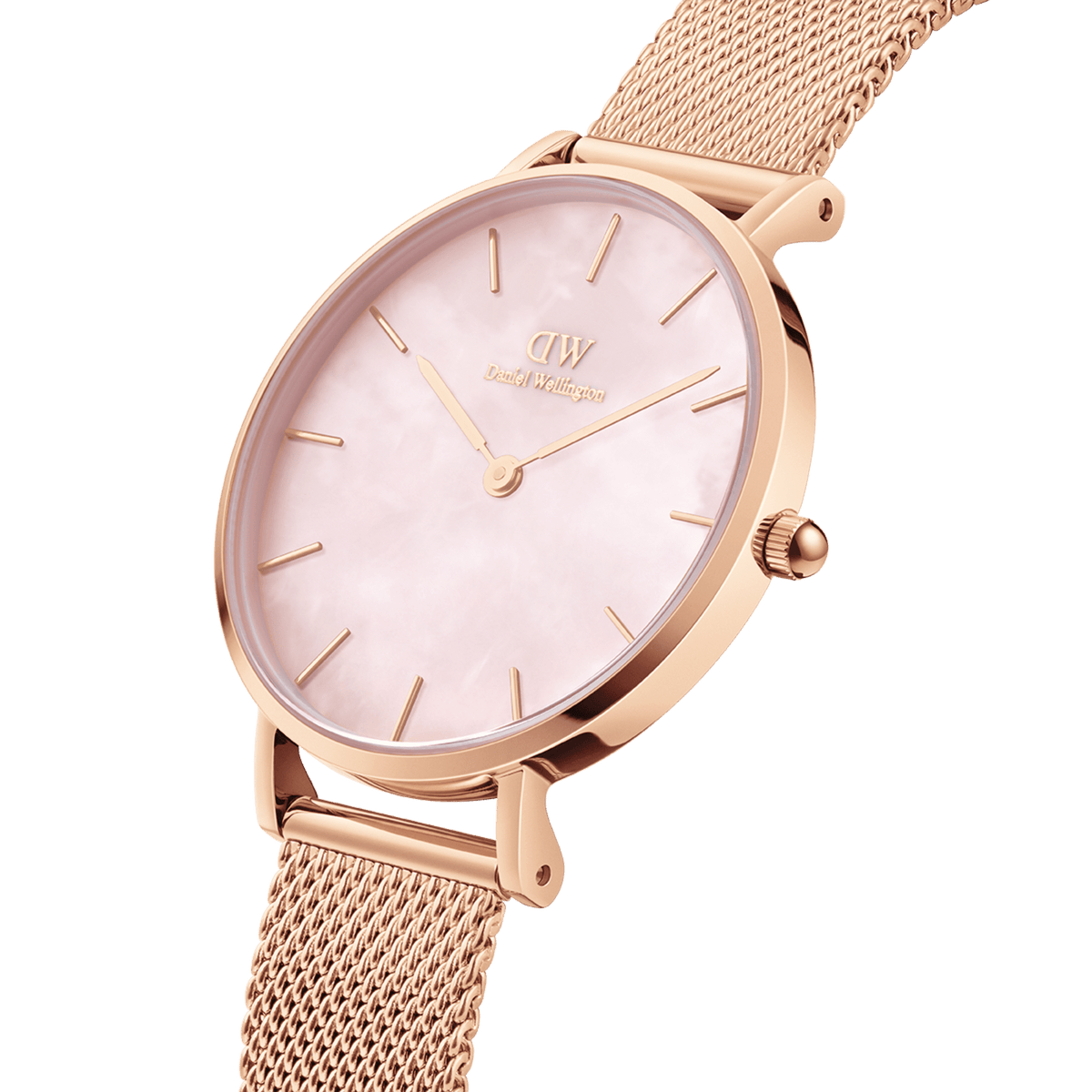 Rose gold watch daniel wellington discount