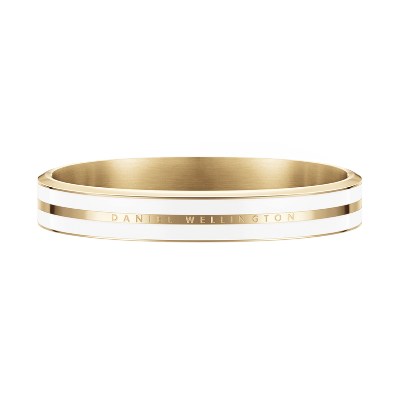 Emalie Infinite Gold Satin White