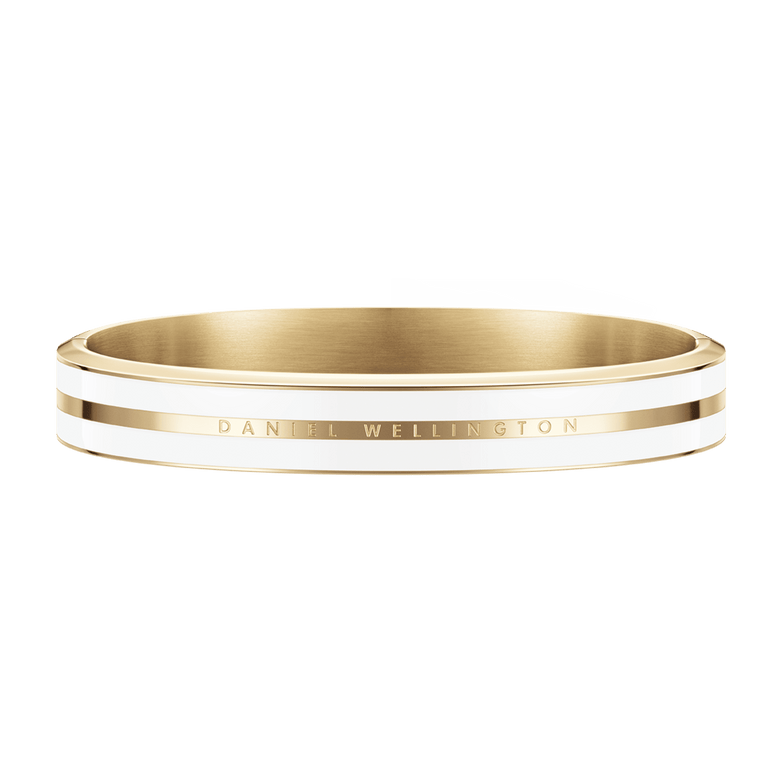 Emalie Infinite Gold Satin White