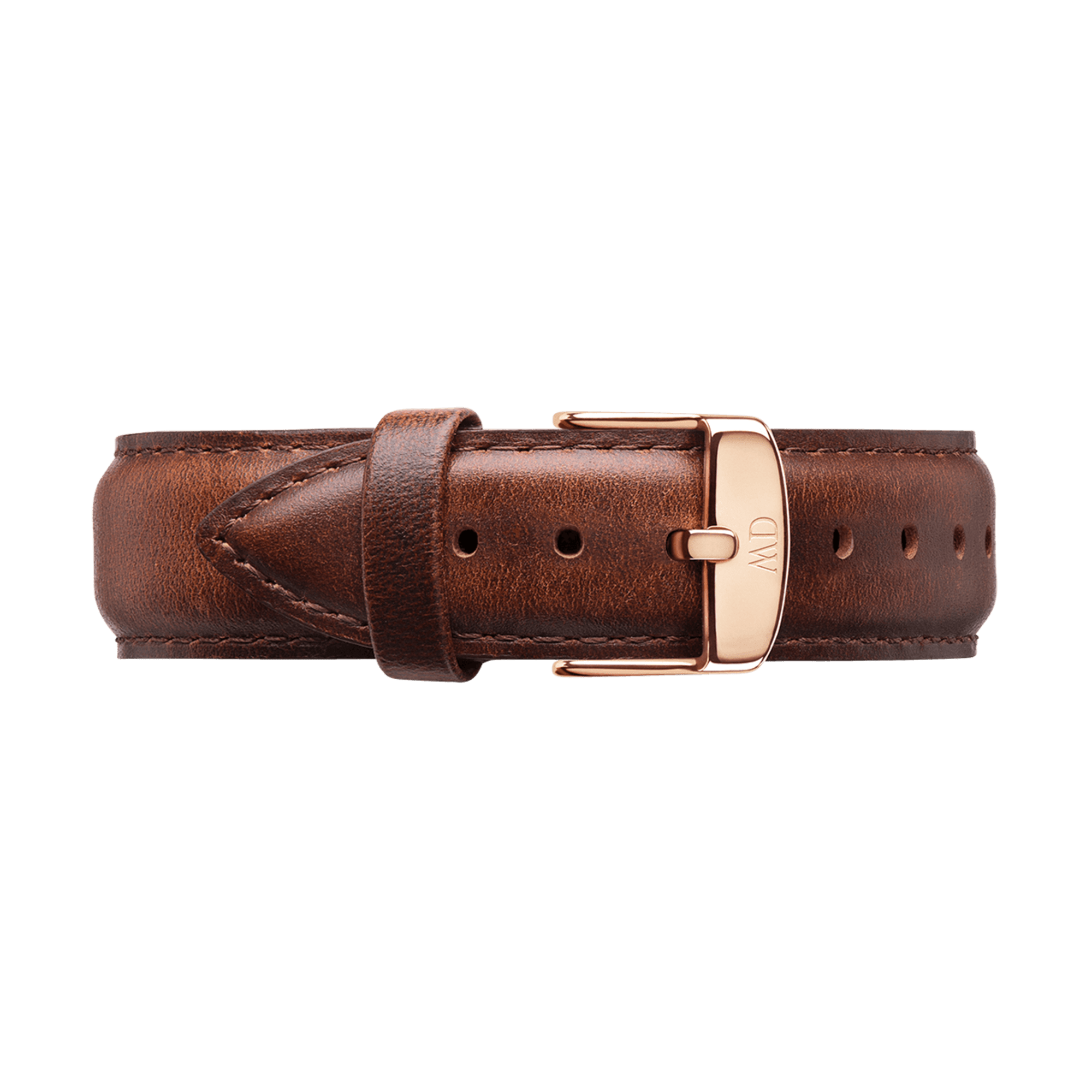 Thick Leather Strap w/ Stitching With Quick Release | StrapsCo